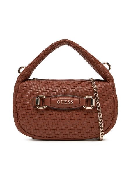 Guess Torebka HWWG95 30730 Brązowy. Brązowe torebki klasyczne damskie Guess, z aplikacjami, ze skóry, bez dodatków. Za 309.99 zł.