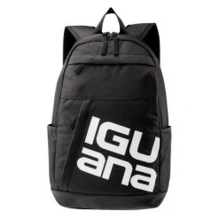 Plecak Essimo 18L. Czarne plecaki damskie IGUANA, bez wzorów, z materiału. Za 121.99 zł.