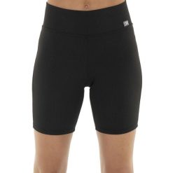 Legginsy z elastyczny pas na co dzień na siłownię. Czarne legginsy damskie LEONE 1947 APPAREL, bez wzorów, z bawełny. W wyprzedaży za 79.36 zł.