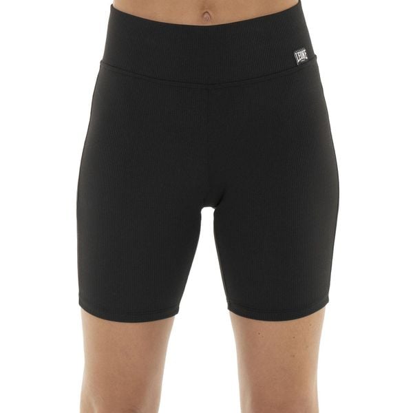 Legginsy z elastyczny pas na co dzień na siłownię. Czarne legginsy damskie LEONE 1947 APPAREL, bez wzorów, z bawełny. W wyprzedaży za 96.83 zł.