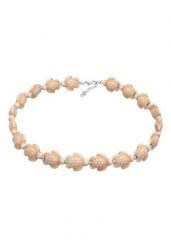 Elli Damski choker żółw z howlitem ze srebra próby 925 Naszyjniki 1 ct. Białe naszyjniki damskie Elli, na plażę, szklane. Za 163.99 zł.