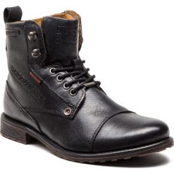 Kozaki BUGATTI - 311-38637-4000-1000 Black. Czarne buty zimowe męskie Bugatti, z materiału, bez zapięcia. W wyprzedaży za 299.00 zł.