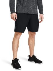 Under Armour Szorty sportowe "Woven" w kolorze czarnym rozmiar: L. Czarne szorty męskie Under Armour, l, z materiału. Za 79.03 zł.