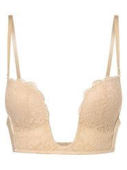 MAGIC Bodyfashion biustonosz V-Bra Lace Kobiety beżowy, 80C. Brązowe biustonosze Magic Bodyfashion, bez wzorów. Za 209.95 zł.
