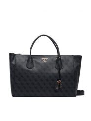 Guess Torebka Marissa Logo HWSG24 82240 Szary ciemny. Szare torebki klasyczne damskie Guess, z aplikacjami, ze skóry, bez dodatków. Za 674.99 zł.