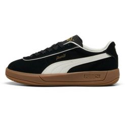Buty sportowe Puma Club Klassika Sd. Czarne buty sportowe na co dzień męskie Puma, z zamszu, bez zapięcia, na fitness i siłownię. Za 490.00 zł.