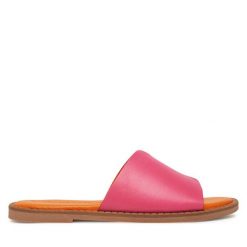 Klapki Tamaris. Czerwone klapki damskie Tamaris, bez wzorów, bez obcasa. Za 159.99 zł.