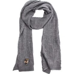 Szal TWINSET - Sciarpa OA8T6C Grigio Medio Melange 0082M. Szare szaliki i kominy damskie Twinset, bez wzorów, z materiału. W wyprzedaży za 279.00 zł.