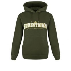 Bluza jeździecka damska JD ATTACK Equestri. Zielone bluzy bez kaptura damskie JD ATTACK, l, z bawełny. Za 229.00 zł.