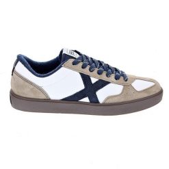 Munich Break biało-brązowe trampki męskie. Białe trampki i tenisówki męskie munich, bez wzorów, z gumy, bez zapięcia. Za 351.90 zł.
