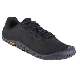 Buty do chodzenia męskie Merrell Vapor Glove. Czarne obuwie do biegania damskie MERRELL. Za 549.99 zł.