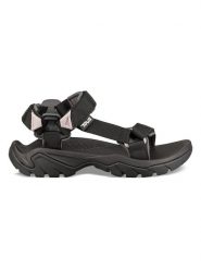 Teva Sandały trekkingowe "Terra Fi 5 Universal" w kolorze czarnym rozmiar: 40. Czarne obuwie trekkingowe damskie Teva, bez wzorów, bez obcasa, na płaskiej podeszwie. Za 305.20 zł.