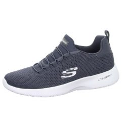 Buty Skechers Dynamight Szare. Szare buty sportowe na co dzień męskie Skechers, z materiału, bez zapięcia, trekkingowe. Za 199.99 zł.