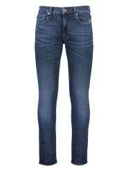 G-Star Dżinsy - Slim fit - w kolorze granatowym rozmiar: W36/L34. Niebieskie jeansy męskie G-Star. Za 206.42 zł.