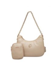Liu Jo Torebka S Hobo AF5180 E0077 Beżowy. Brązowe torebki klasyczne damskie Liu Jo, bez wzorów, ze skóry, bez dodatków. Za 629.99 zł.