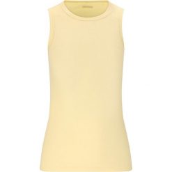 Damski tank top Athlecia Meyers. Żółte topy sportowe damskie WHISTLER, l, bez wzorów, z materiału, bez ramiączek. Za 129.50 zł.
