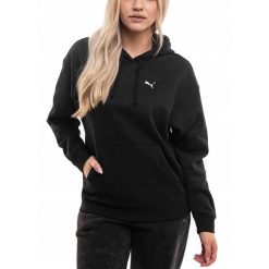 Bluza Damska Puma z Kapturem Bawełniana Sportowa Hoodie Kangurka roz. XL. Czarne bluzy sportowe damskie Puma, l, z bawełny. Za 171.00 zł.