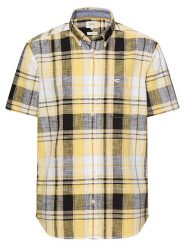 Camel Active Koszula - Regular fit - w kolorze żółtym rozmiar: 3XL. Żółte koszule męskie Camel Active, xl, bez wzorów, z bawełny, bez kołnierzyka, bez ramiączek. Za 140.53 zł.