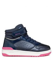 Geox Sneakersy J Washiba Girl J36HXA 0AJ02 C4002 M Granatowy. Niebieskie buty sportowe dziewczęce Geox, bez wzorów, ze skóry, bez zapięcia. Za 179.99 zł.