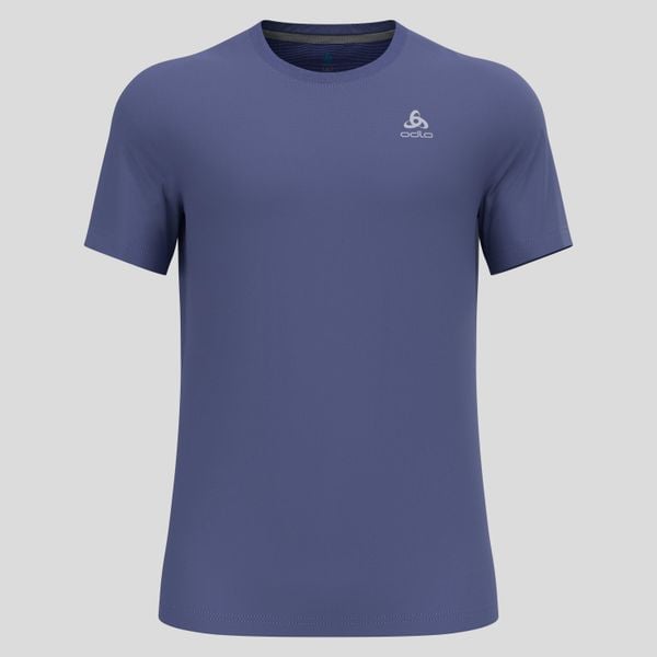 Koszulka z krótkim rękawem trekkingowa męska Odlo T-shirt F-DRY. Niebieskie t-shirty męskie Odlo, m, bez wzorów, bez kołnierzyka. Za 239.99 zł.