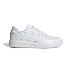 Buty sportowe adidas Courtblock Białe. Białe buty sportowe na co dzień damskie Adidas, bez wzorów, z gumy. Za 244.05 zł.