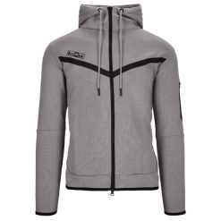 Bluza bawełniana KEEZA City. Szare bluzy sportowe damskie KEEZA, m, bez wzorów, z bawełny, bez ramiączek, z kapturem. Za 127.00 zł.