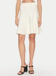 Guess Spódnica mini W5GD0U Z2XY0 Biały Regular Fit. Białe spódniczki damskie Guess, m, z aplikacjami, z wiskozy, mini. Za 289.99 zł.