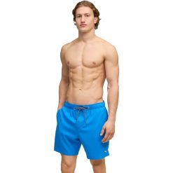 Spodnie męskie Puma Swim Men Medium Length Swim Shorts. Niebieskie spodnie sportowe męskie Puma, z materiału. Za 290.00 zł.