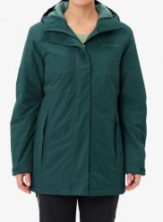 Płaszcz ocieplany damski Vaude Rosemoor Padded Parka. Zielone parki damskie Vaude, na zimę, m, bez wzorów. Za 714.99 zł.