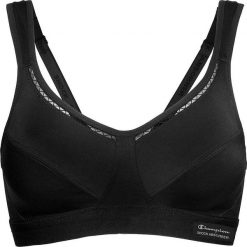 Biustonosz treningowy Shock Absorber Active Classic Support. Czarne biustonosze sportowe damskie Shock Absorber, bez wzorów, z elastanu. Za 139.99 zł.