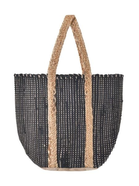 BLE Torebka w kolorze czarnym - 32 x 40 x 28 cm rozmiar: onesize. Czarne torebki klasyczne damskie BLE, bez wzorów, z materiału, bez dodatków. Za 46.95 zł.
