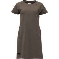 Sukienka damska LOAP Denda 100% bawełna, szara, S. Szare sukienki damskie WOMEN'S HEALTH, na co dzień, na jesień, s, bez wzorów, z bawełny, klasyczne, bez kołnierzyka, bez ramiączek, mini, proste. Za 127.65 zł.