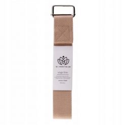 Pasek do jogi IQ Cross The Line 250 cm. Brązowe paski męskie IQ, bez wzorów. W wyprzedaży za 29.00 zł.