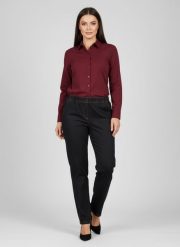 Eleganckie grafitowe spodnie Jeangaliny02 o kroju regular PLUS SIZE XXL OVERSIZE JESIEŃ. Szare spódniczki damskie Moda Size Plus Iwanek, na jesień, plus size, bez wzorów, z bawełny, eleganckie, plus size, oversize. Za 199.90 zł.