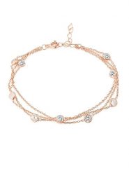 Lodie Silver Srebrna bransoletka z cyrkoniami rozmiar: onesize. Szare bransoletki damskie Lodie Silver, srebrne. Za 52.99 zł.