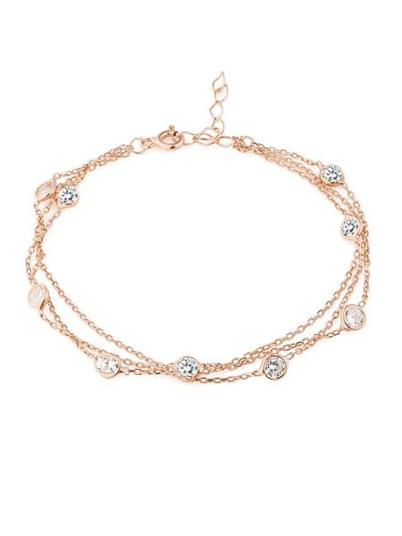 Lodie Silver Srebrna bransoletka z cyrkoniami rozmiar: onesize. Szare bransoletki damskie Lodie Silver, srebrne. Za 52.99 zł.