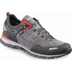 Buty turystyczne męskie Meindl Ontario Gore-Tex. Czerwone buty trekkingowe męskie MEINDL, z gore-texu, bez zapięcia, trekkingowe, gore-tex. Za 839.60 zł.