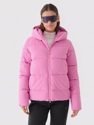 4F Kurtka narciarska w kolorze różowym rozmiar: XXL. Różowe kurtki narciarskie i snowboardowe damskie 4f, m, bez wzorów, z puchu, bez kaptura, narciarskie. Za 191.42 zł.