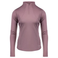 Damska koszulka jeździecka z długim rękawem Harry's Horse Sporty. Fioletowe t-shirty damskie HARRYS HORSE, m, bez wzorów, z elastanu, bez kołnierzyka. Za 179.50 zł.