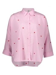 ONLY Koszula w kolorze jasnoróżowym rozmiar: XL. Różowe koszule damskie Only, xl, bez wzorów, bez kołnierzyka, bez ramiączek. Za 110.29 zł.