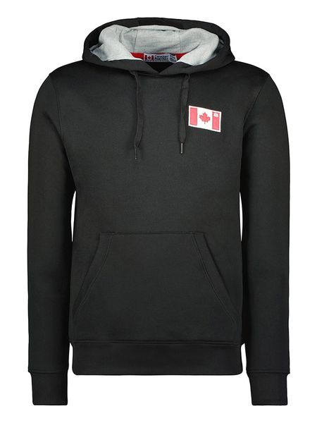 Canadian Peak Bluza "Fondeak" w kolorze czarnym rozmiar: XL. Czarne bluzy z kapturem męskie Canadian Peak, xl. Za 139.95 zł.