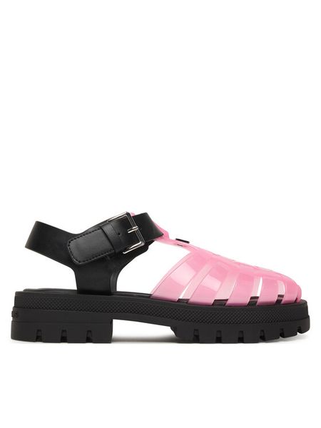 Tommy Jeans Sandały Tjw Jelly Fisherman Sandal EN0EN02949 Różowy. Czerwone sandały damskie Tommy Jeans, bez wzorów, z jeansu, bez obcasa, na płaskiej podeszwie. Za 331.99 zł.