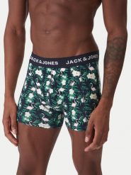 Jack & Jones Komplet bokserek Flamingo 12291169 Czarny. Czarne bokserki męskie Jack & Jones, bez wzorów, z bawełny. Za 139.99 zł.