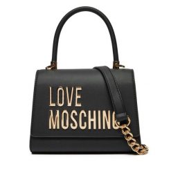 Torebka LOVE MOSCHINO. Czarne torebki klasyczne damskie Love Moschino, bez wzorów, bez dodatków. Za 559.99 zł.