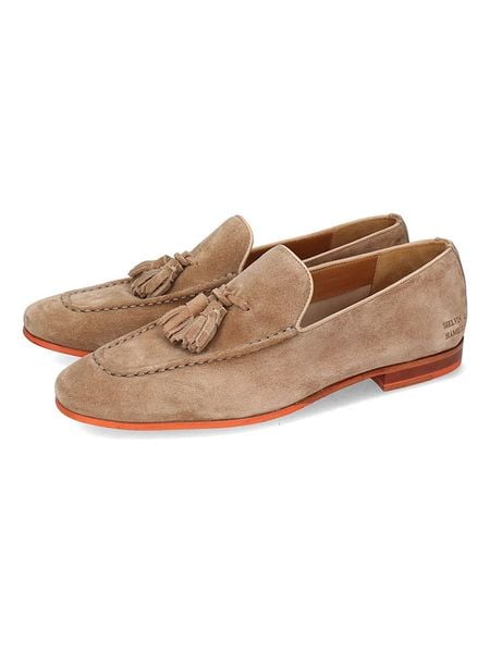 MELVIN & HAMILTON Skórzane mokasyny "Clive 20" w kolorze beżowym rozmiar: 42. Brązowe mokasyny męskie MELVIN & HAMILTON. Za 434.99 zł.