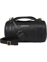 Burkely Skórzana torebka w kolorze czarnym - 22 x 12 x 12 cm rozmiar: onesize. Czarne torebki klasyczne damskie Burkely, bez wzorów, z materiału, bez dodatków. Za 239.95 zł.