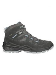 LOWA Buty turystyczne "Sirkos Evo GTX Mid Ws" w kolorze antracytowym rozmiar: 40. Czarne obuwie trekkingowe damskie Lowa. Za 630.99 zł.