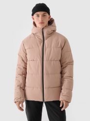 4F Kurtka narciarska w kolorze jasnobrązowym rozmiar: L. Brązowe kurtki narciarskie i snowboardowe damskie 4f, l, bez wzorów, bez kaptura, narciarskie. Za 244.80 zł.