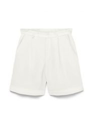 Vero Moda Szorty w kolorze białym rozmiar: XS. Białe szorty damskie Vero Moda, bez wzorów, z podwyższonym stanem. Za 77.95 zł.