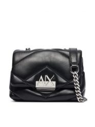 Armani Exchange Torebka XW000357 AF26568 UC001 Czarny. Czarne listonoszki damskie Armani Exchange, bez wzorów, ze skóry, bez dodatków. Za 589.99 zł.